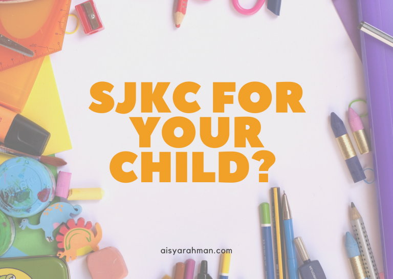 Thinking about sending your children to SJKC for primary?