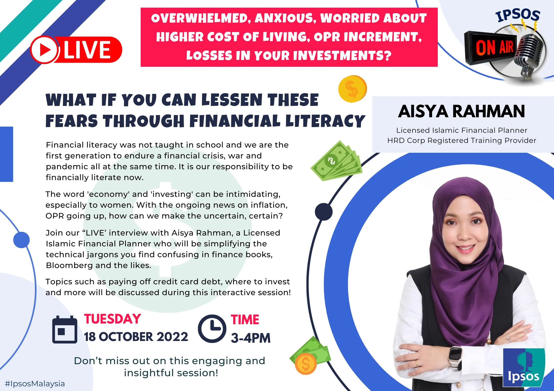Ipsos Malaysia- Financial Literacy Session