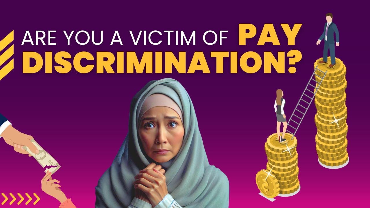 victim of pay discrimination