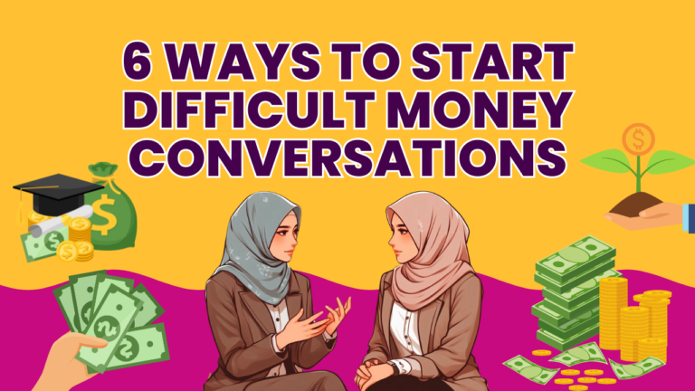 6 Ways to start difficult money conersations