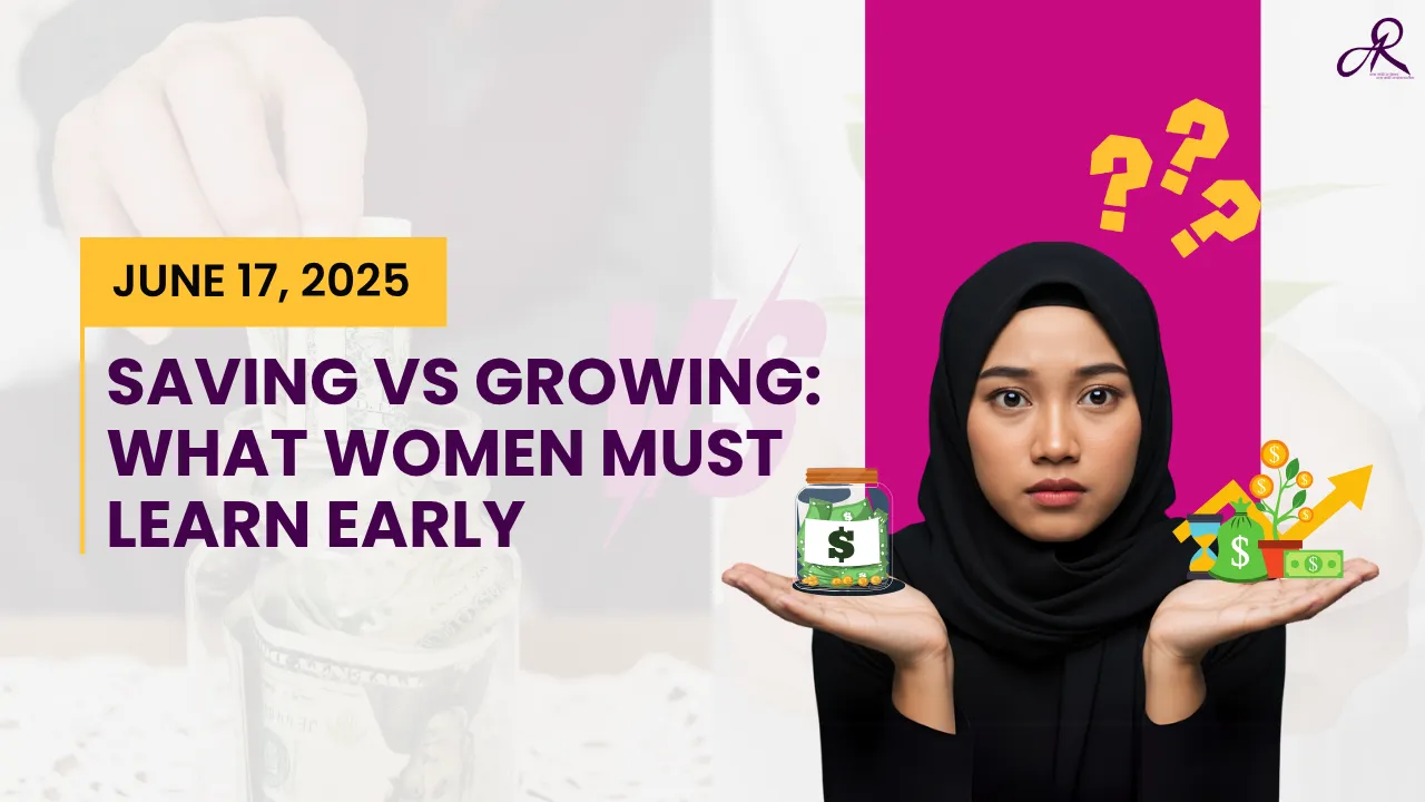 saving vs growing