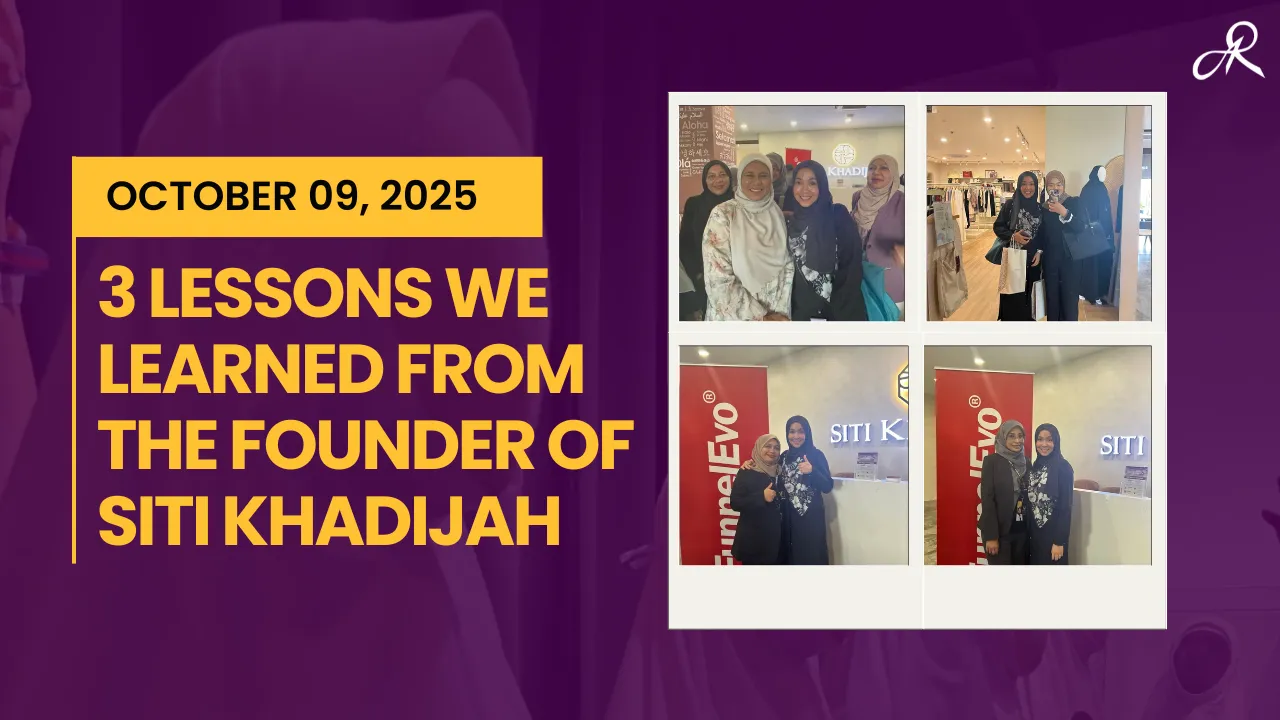 3 Lessons I Learned from the Founder of Siti Khadijah About Faith, Business, and Success